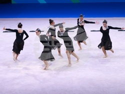 Самоков - Световно първенство по естетическа гимнастика - награждаване