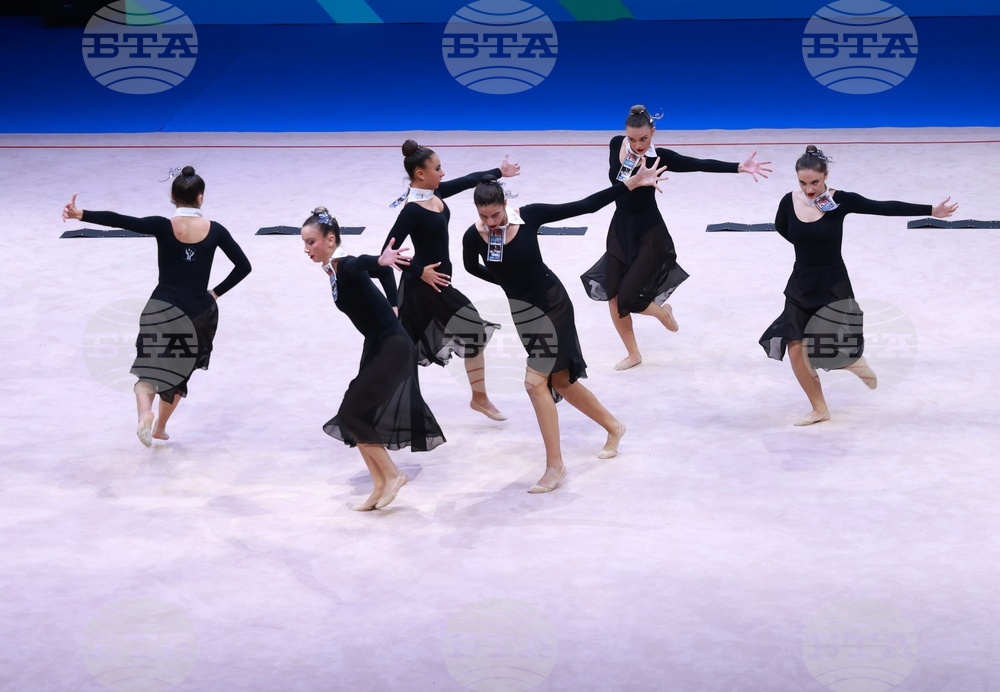 Самоков - Световно първенство по естетическа гимнастика - награждаване