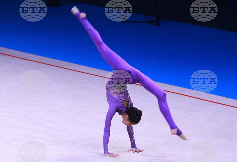 Самоков - Световно първенство по естетическа гимнастика - награждаване