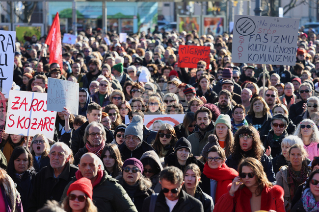 Croatia Protest