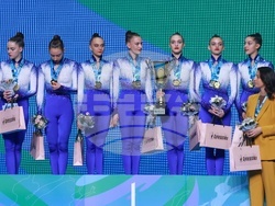 Самоков - Световно първенство по естетическа гимнастика - награждаване