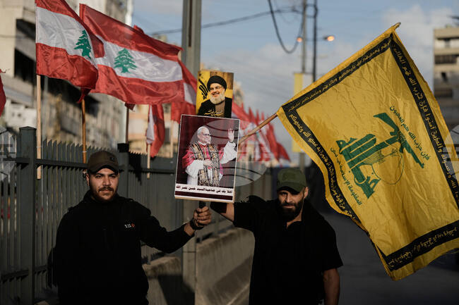 APTOPIX Lebanon Mideast Pope