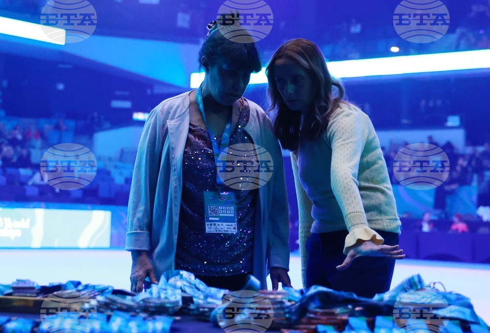 Самоков - Световно първенство по естетическа гимнастика - награждаване