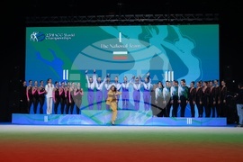 Самоков - Световно първенство по естетическа гимнастика - награждаване