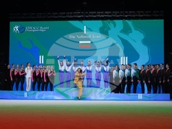 Самоков - Световно първенство по естетическа гимнастика - награждаване