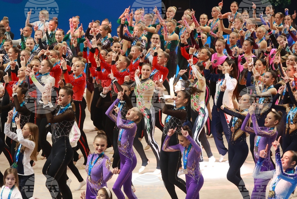 Самоков - Световно първенство по естетическа гимнастика - награждаване