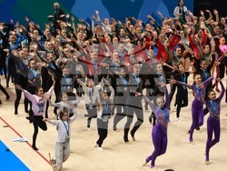 Самоков - Световно първенство по естетическа гимнастика - награждаване