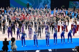 Самоков - Световно първенство по естетическа гимнастика - награждаване