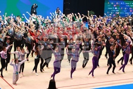 Самоков - Световно първенство по естетическа гимнастика - награждаване