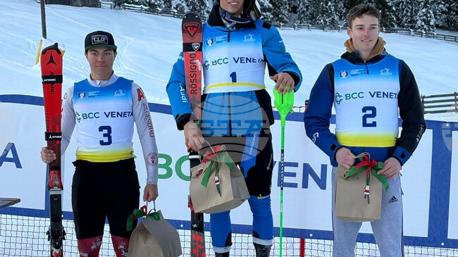  Марко Семерджиев се класира на трето и четвърто място на провелите се два слалома от календара на ФИС за юноши в Италия