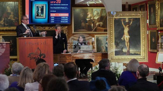 Картина на Рубенс, смятана за изгубена в продължение на 400 години, беше продадена на търг за 2,3 млн. евро