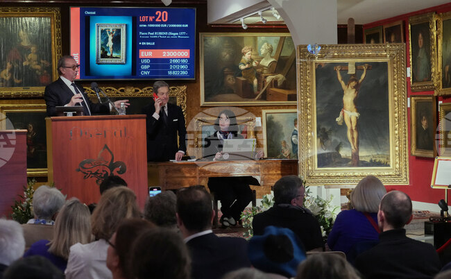 Картина на Рубенс, смятана за изгубена в продължение на 400 години, беше продадена на търг за 2,3 млн. евро