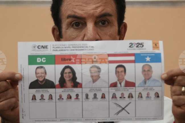 APTOPIX Honduras Election
