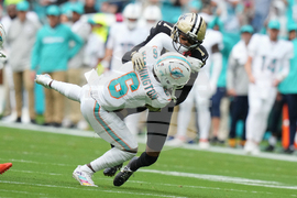 Saints Dolphins Football