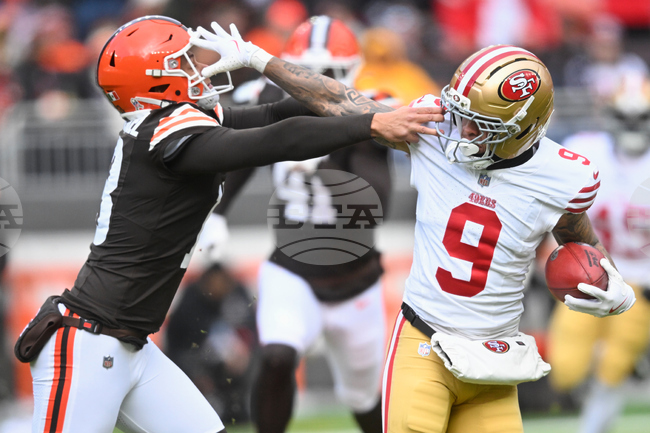 APTOPIX 49ers Browns Football
