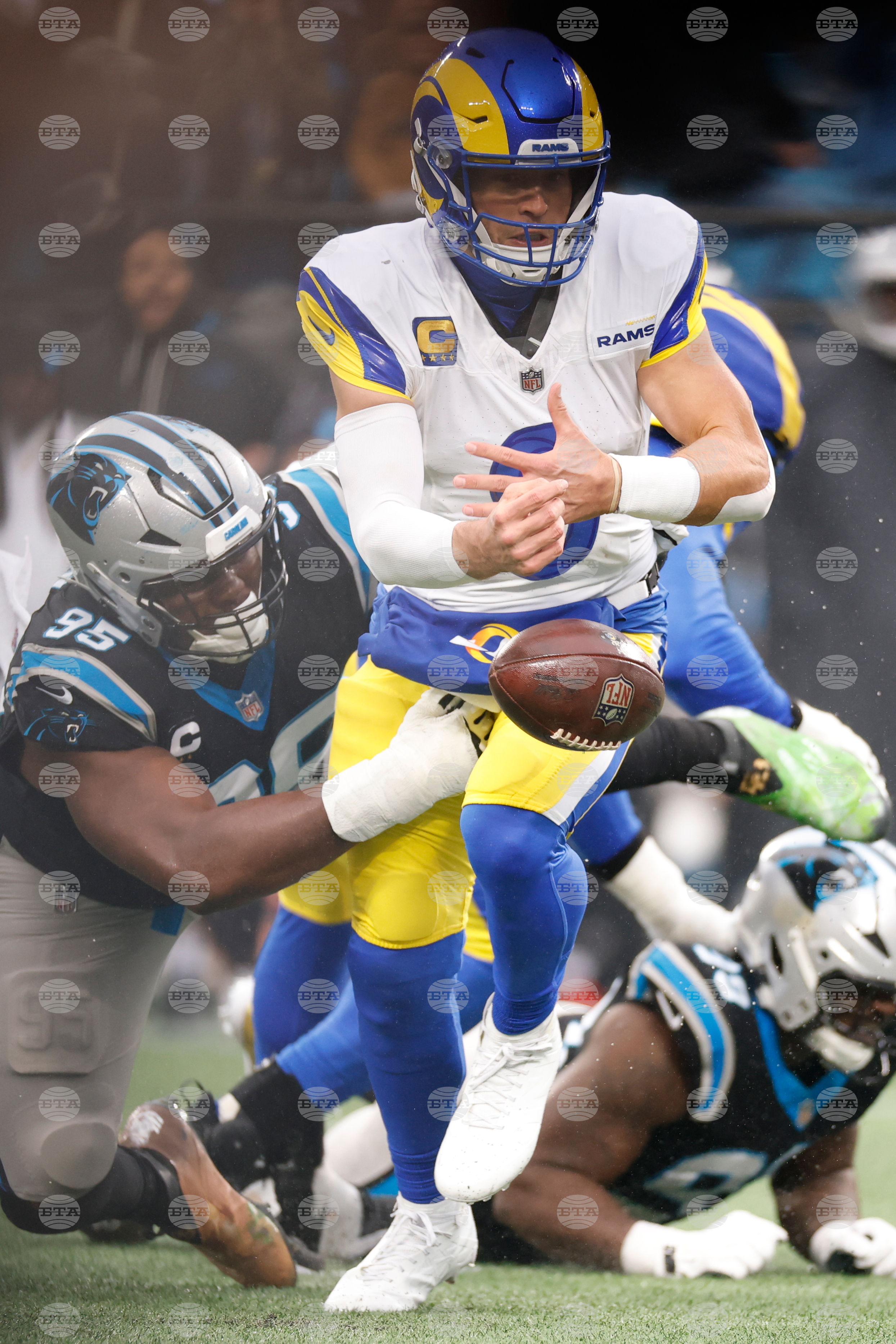 APTOPIX Rams Panthers Football
