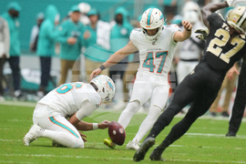 Saints Dolphins Football