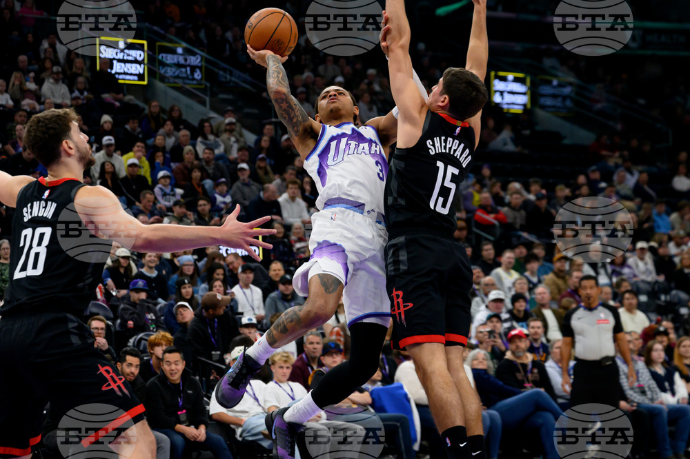 Rockets Jazz Basketball