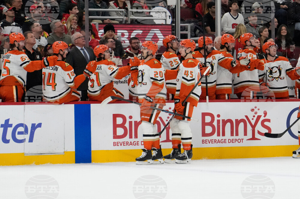Ducks Blackhawks Hockey