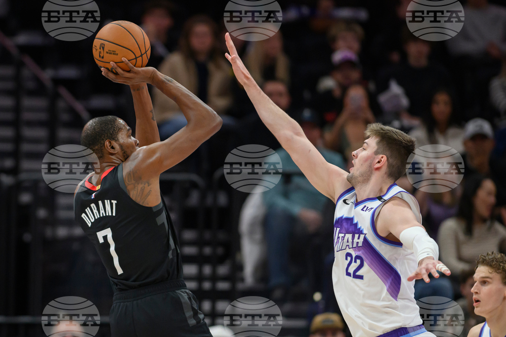 Rockets Jazz Basketball