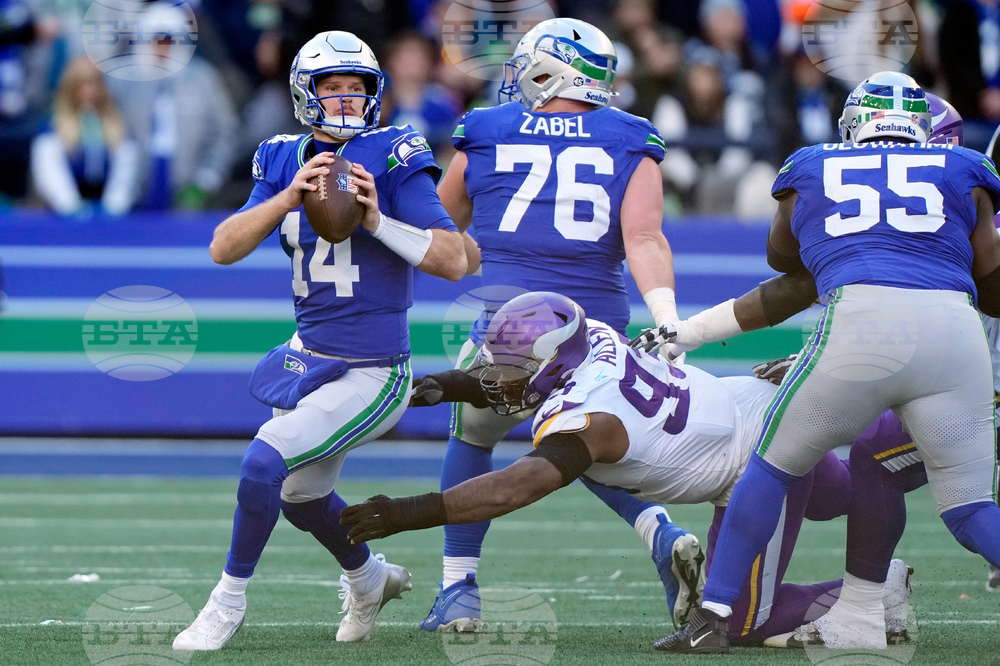 Vikings Seahawks Football