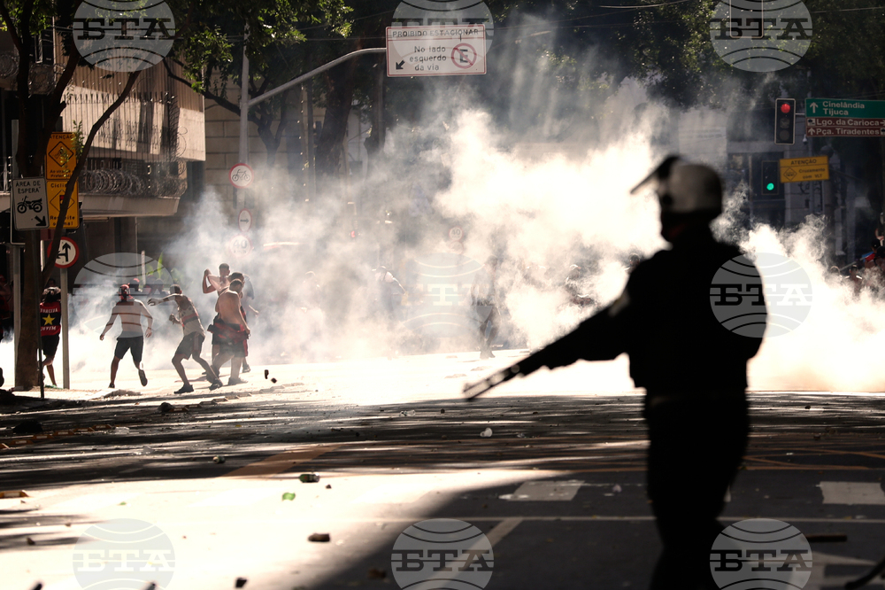 APTOPIX Brazil Copa Libertadores Soccer