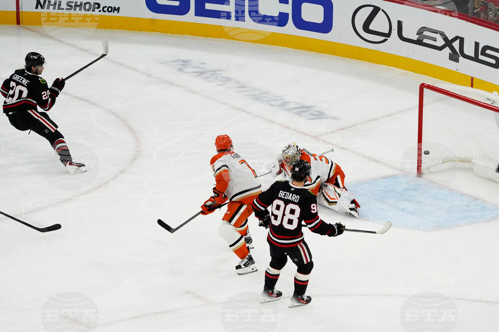 Ducks Blackhawks Hockey