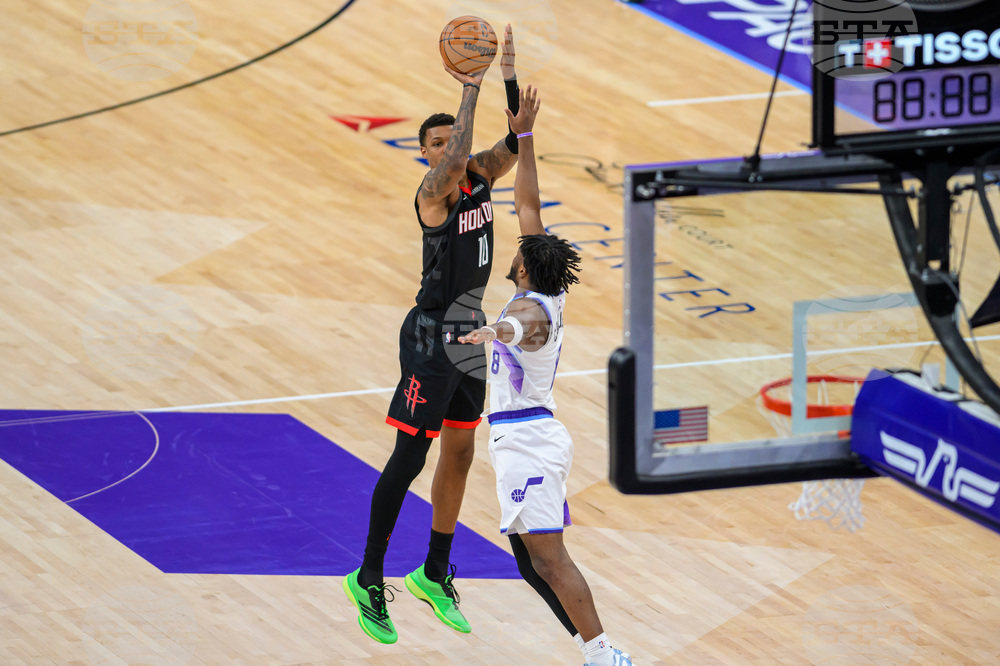 Rockets Jazz Basketball