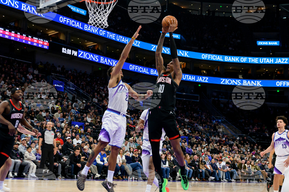 Rockets Jazz Basketball