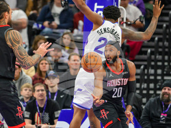 Rockets Jazz Basketball