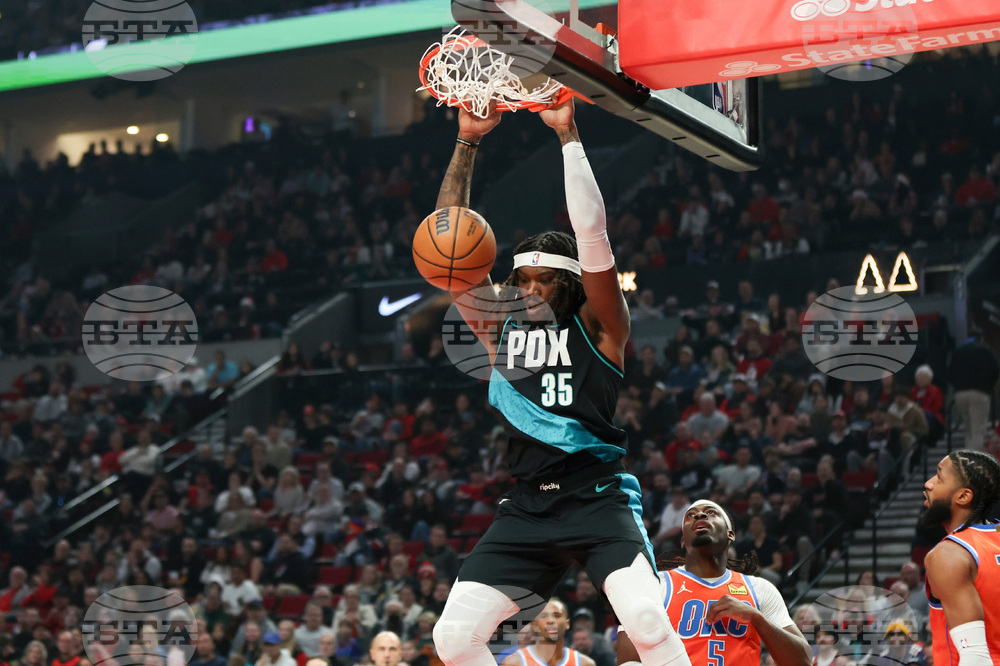 Thunder Trail Blazers Basketball