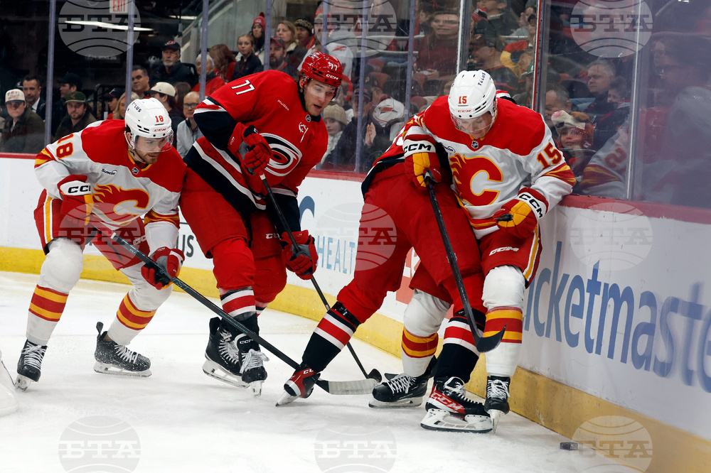 Flames Hurricanes Hockey