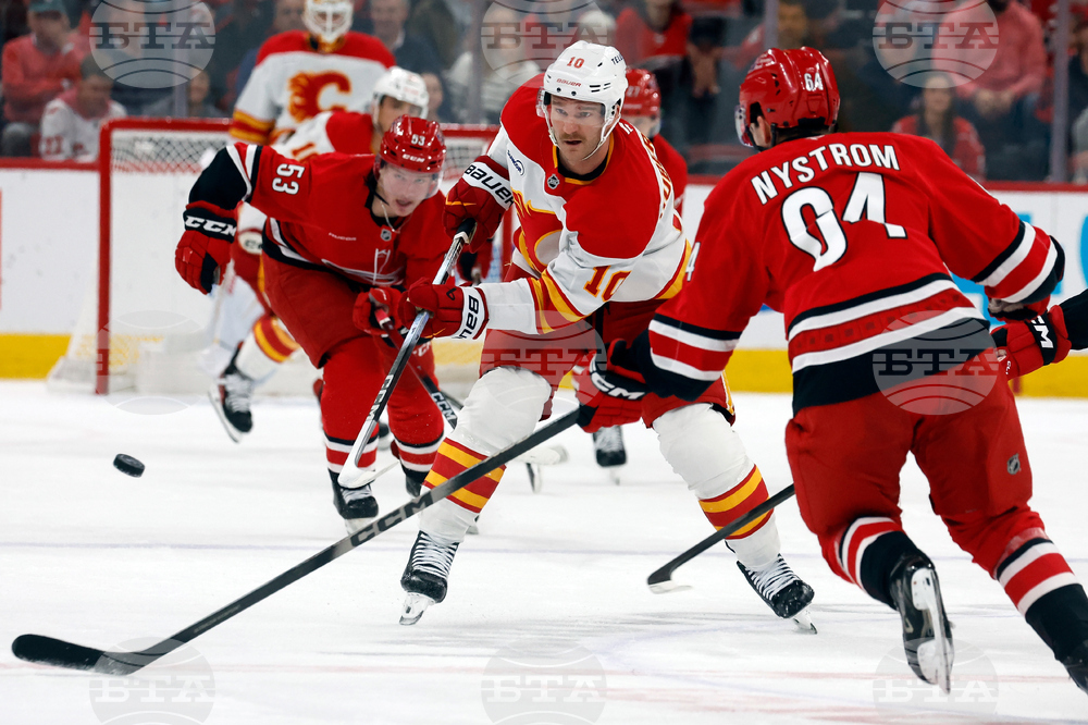 Flames Hurricanes Hockey