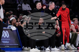 Raptors Knicks Basketball