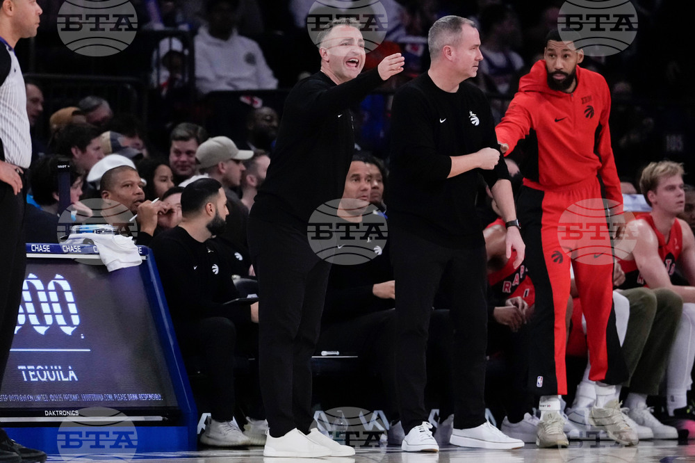 Raptors Knicks Basketball