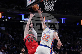 Raptors Knicks Basketball
