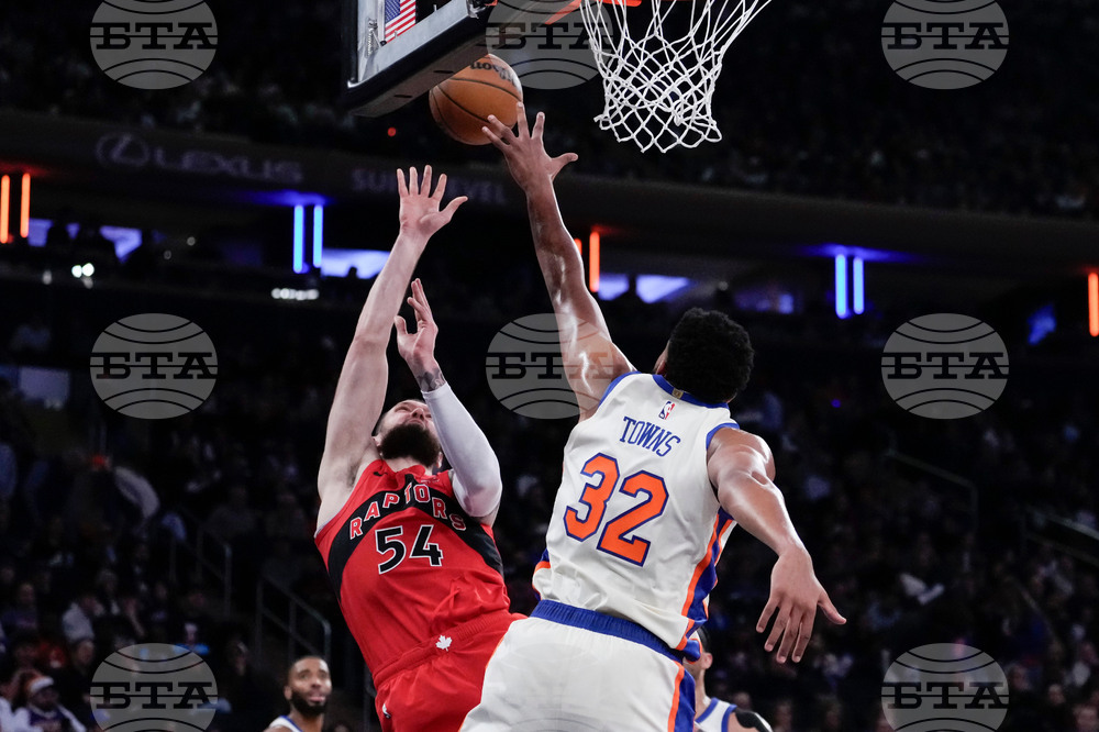 Raptors Knicks Basketball