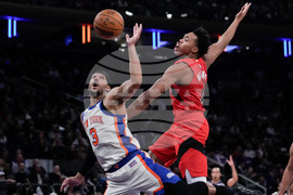 Raptors Knicks Basketball