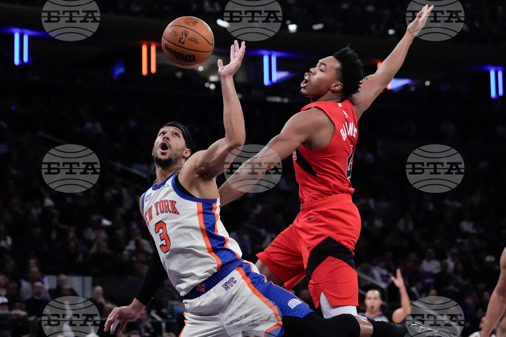 Raptors Knicks Basketball