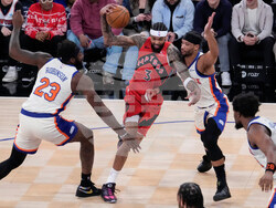 Raptors Knicks Basketball