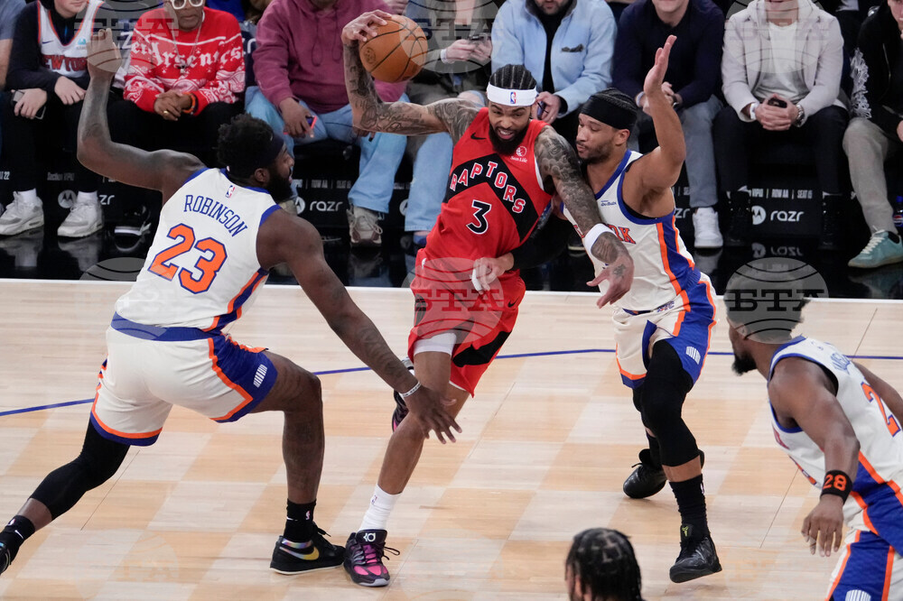 Raptors Knicks Basketball