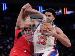 Raptors Knicks Basketball