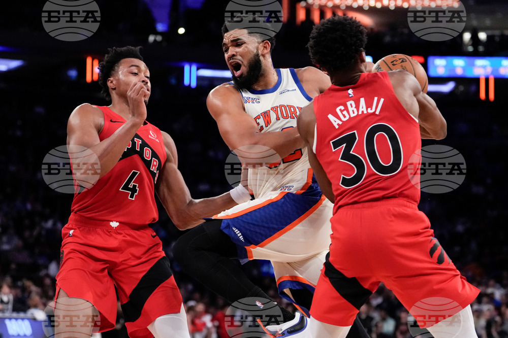 Raptors Knicks Basketball