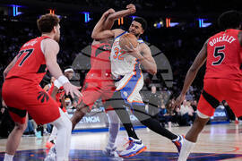 Raptors Knicks Basketball