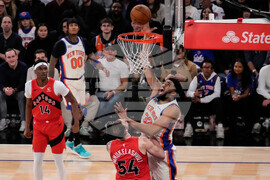 Raptors Knicks Basketball