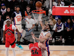 Raptors Knicks Basketball