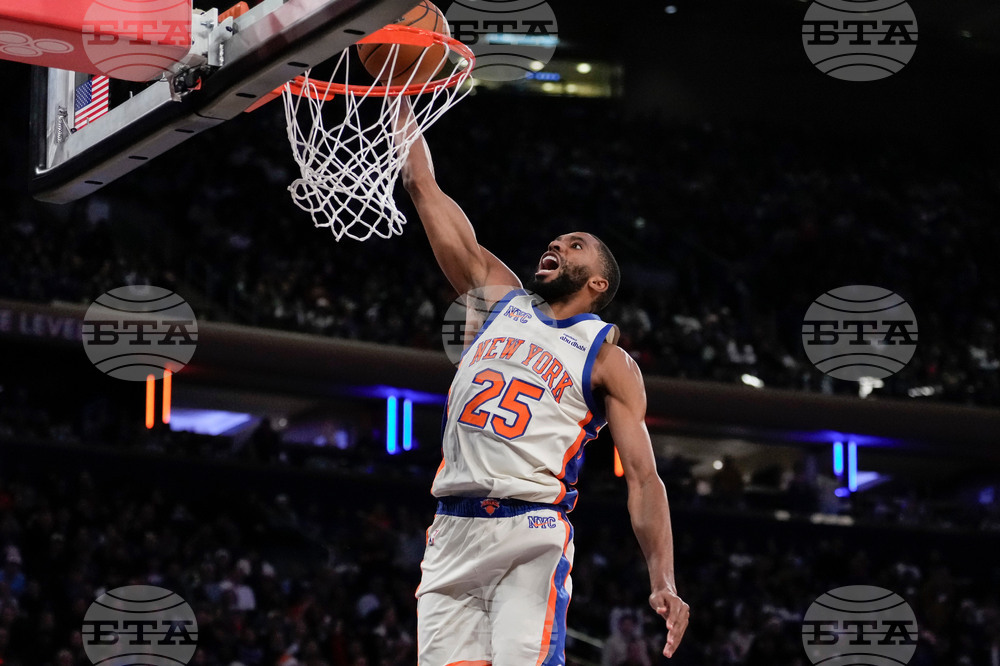 Raptors Knicks Basketball