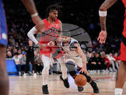 Raptors Knicks Basketball