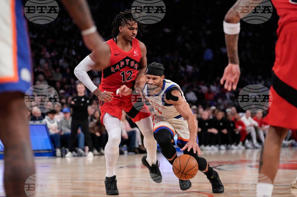 Raptors Knicks Basketball