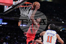 Raptors Knicks Basketball